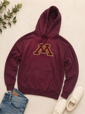 Knights Apparel Maroon Hoodie with Gold Logo